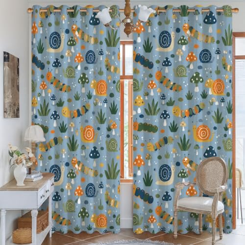 Rideaux occultants anti-lumière en chenille lavable pour chambre - 3