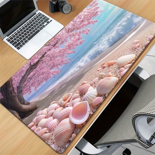 Tapis de souris XXL haute précision surface lisse et base caoutchouc anti-glisse 3mm