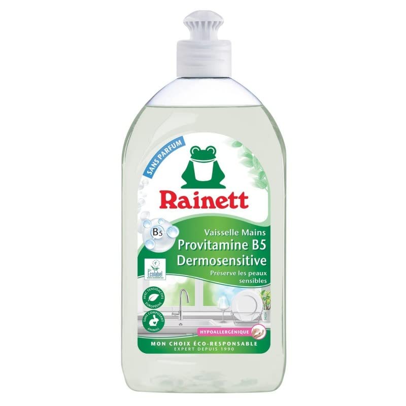 Rainett liquide vaisselle dermosensitive provitamine 3x500ml - Livraison Gratuite Pour Les Commandes En France - Prix Par Unité