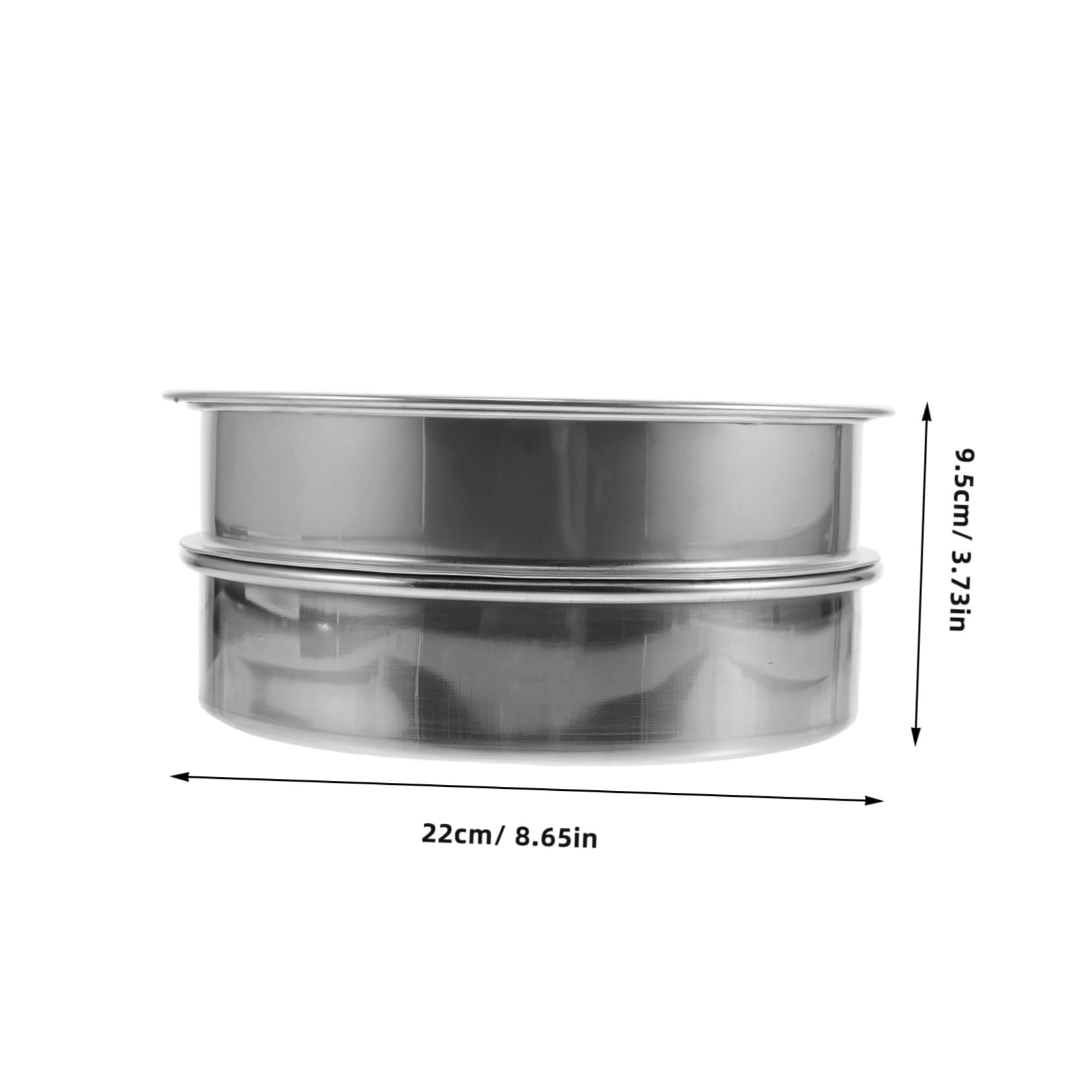 ibasenice Kit De Germination Empilable Acier Inoxydable avec Plateau De Culture Et Couvercle pour Haricots Luzerne Herbe De Blé Et Autres Germes
