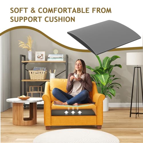 Image of MYLIFESION Couch Cushion Support for Sagging Seat, 20x20x2 inches High-Density Foam Sofa Cushions Support, Under Cushion Sag Repair, Grey Set of 1