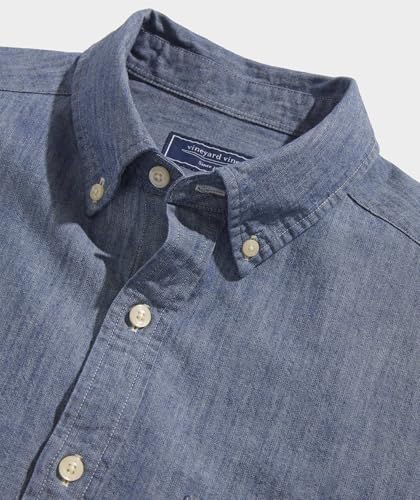 vineyard vines Men's Chambray Shirt2