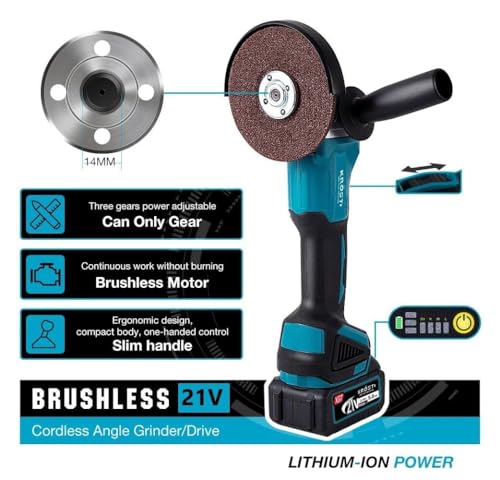 Image of KROST PRO Series Multi-Use Combo Kit, Cordless Impact Drill, Angle Grinder, Impact Wrench,Rotary Hammer,Chainsaw,Pruning Shear, Brushless Motor with 2 pcs Batteries and Fast Charger