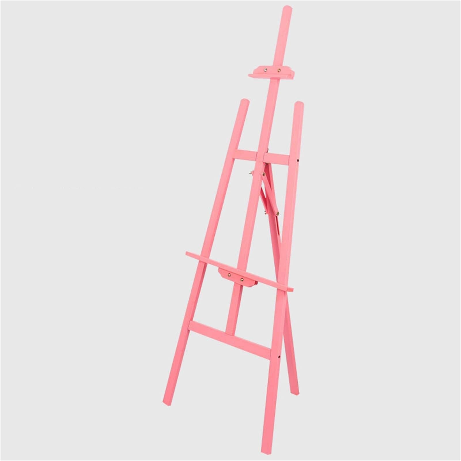 ASerZenith 1.45M Adjustable A-Frame Pine Wood Floor Easel – Portable Art Display Stand For Painting, Drawing, & Exhibits – Ideal For Shop, Cafe, And Hotel Use,Specification C-1.45M