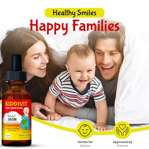 Kiddivit Baby Iron Liquid Drops