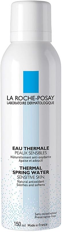 Spray hidratante facial La Roche-Posay Thermal Spring Water Mist | Spray facial con antioxidantes y selenio para calmar la piel. Bruma facial ligera para uso diario. Seguro para pieles sensibles.