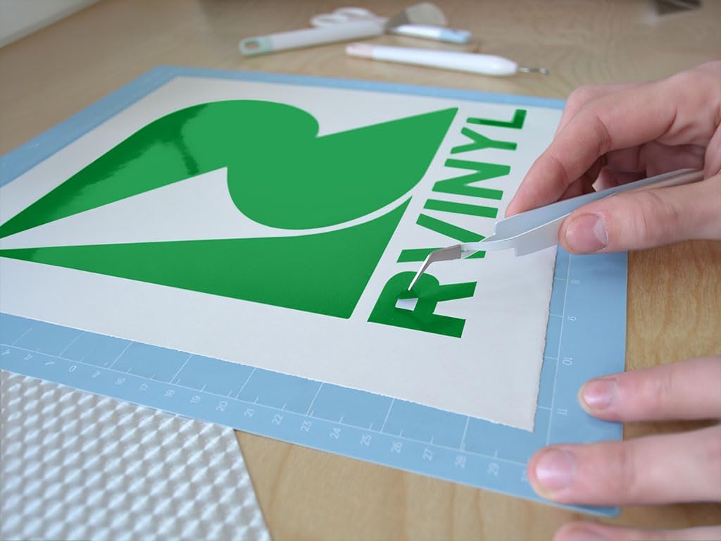 ORACAL 951 Light Green Gloss Permanent Adhesive Vinyl Roll for Craft and Sign Cutters (12in x 10ft Roll)