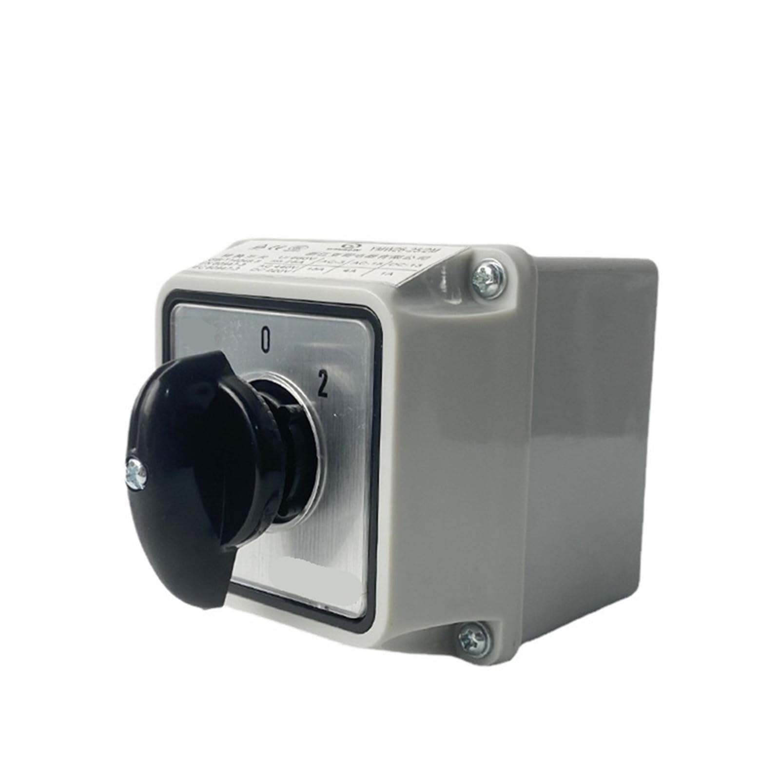 Interruptor rotatorio de 3 posiciones inversor de motor eléctrico con caja Switch Box 101 8