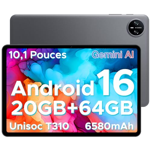 【Display da 10,1 Pollic + 2.5D Vetro di Copertura】La combinazione tra ampiezza dello schermo da tablet 10 pollici e la finitura 2.5D crea un’esperienza visiva immersiva, perfezionata dalla calibrazione cromatica di tablet Android 16. Sfrutta questa tecnologia per contenuti ultra-definiti e scorrimento naturale. Un’opportunità unica: questo tablet in offerta unisce dimensioni ideali e protezione d’avanguardia a un rapporto qualità-prezzo imbattibile