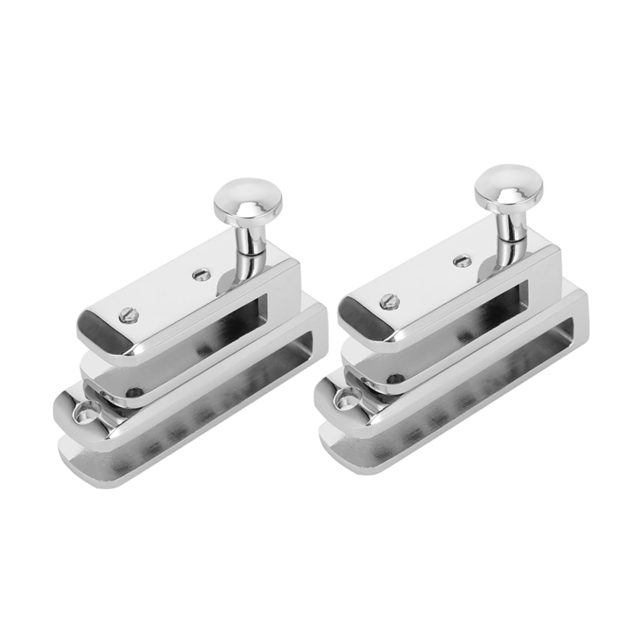 Gadpiparty 2pcs Glass Door Lock Showcase Door Lock Security Foot Lock Lamp Shade Chinese Hot Bowl Cozy Holder Sliding Door Lock Shower Door Lock Glass Lock Frameless Zinc Alloy Deadbolt Lock