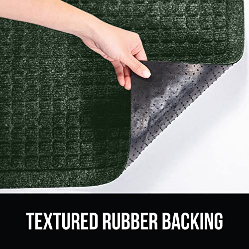 Gorilla-Grip-Ultra-Absorbent-Moisture-Guard-Doormat-Absorbs-Up-to-17-Cups-of-Water-Stain-and-Fade-Resistant-Spiked-Rubber-Backing-All-Weather-Mats-Capture-Dirt-Indoor-Outdoor-29×17-Green Gorilla Grip Ultra Absorbent Moisture Guard Doormat Absorbs Up to 17 Cups of Water Stain and Fade Resistant Spiked Rubber Backing All Weather Mats Capture Dirt Indoor Outdoor 29×17 Green