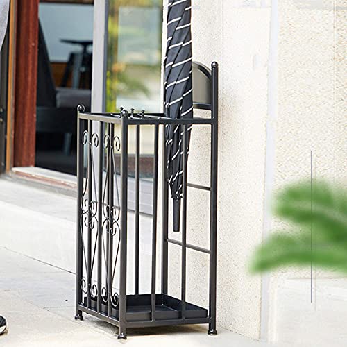 Support de rangement pour parapluie avec plateau d'égouttement - 6