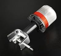 Vista 6 de Luz solar estroboscópica de advertencia de 360 grados, súper brillante, impermeable, IP48, para construcción, muelle de tráfico, inalámbrico