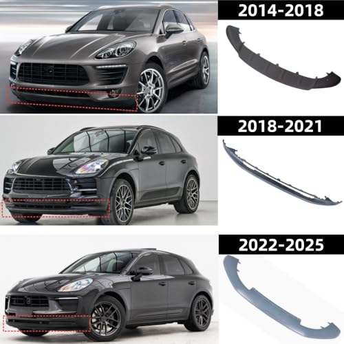 Remplacer lèvre pare-chocs avant cassée Porsche Macan 2014-2017 spoiler bas