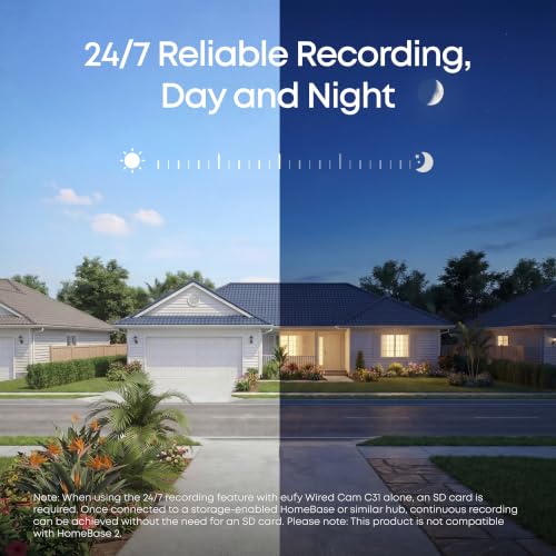 eufy Security Indoor/Outdoor Camera C31, IP66, 360 Pan & Tilt, 24/7 Recording - image 7