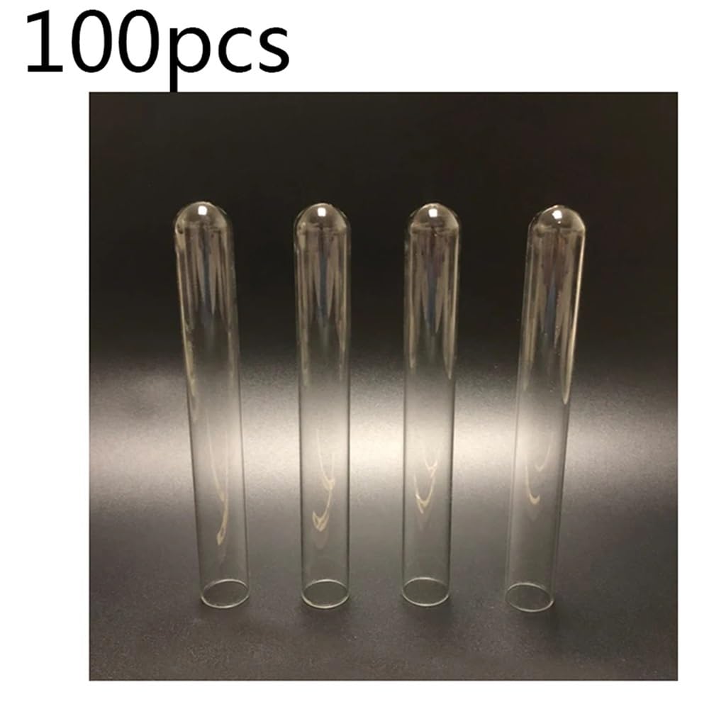 Strumenti da laboratorio e attrezzature 100 pezzi/confezione 10x100mm provetta in vetro da laboratorio fondo piccolo provetta in vetro da laboratorio