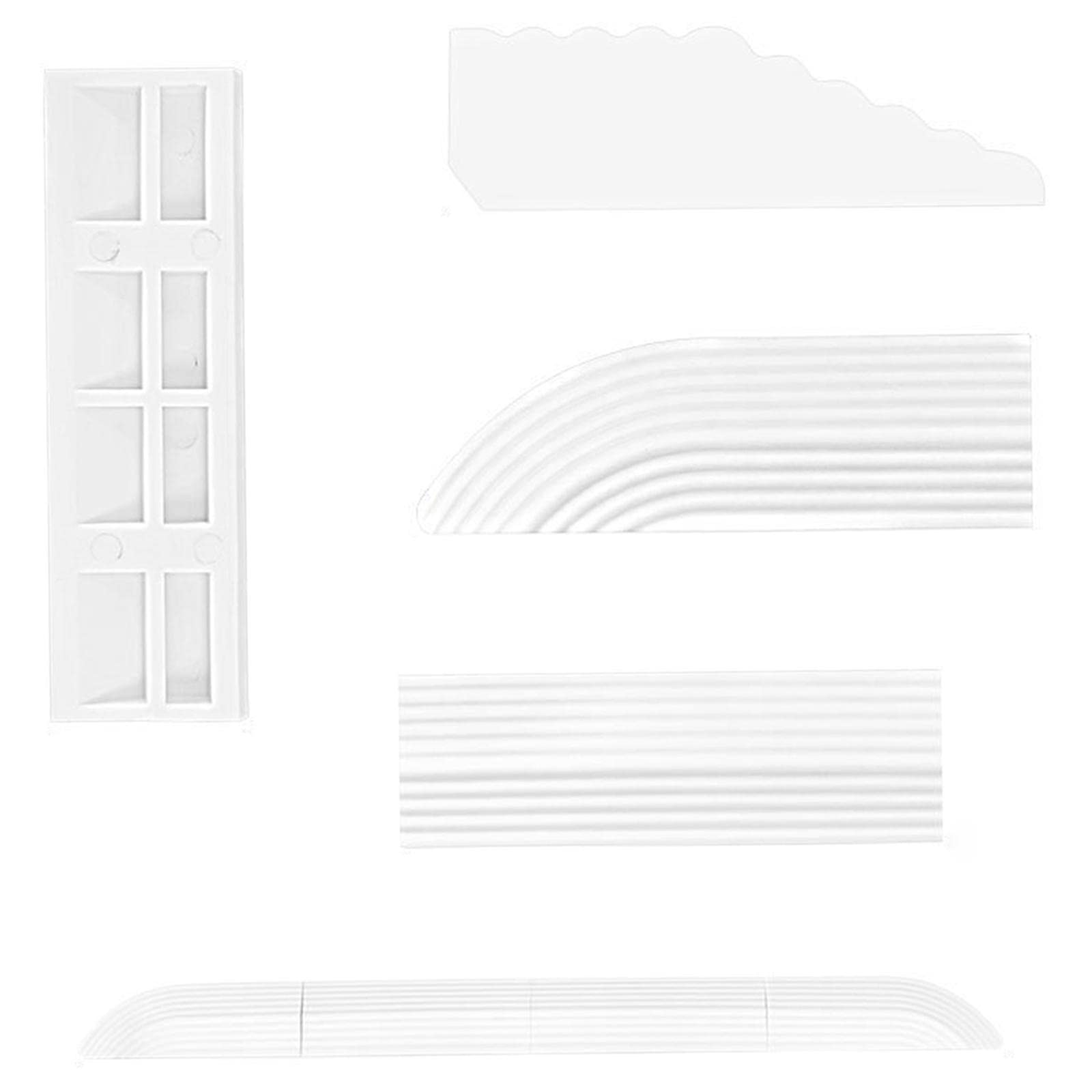 LYLA 4X Threshold Bars Step Ramp for Robot Vacuum Cleaner White-image-48