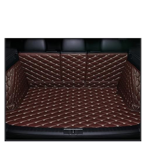 Tapis de coffre pour BMW Série 5 GT F07 2011-2017 protection sur mesure marron foncé