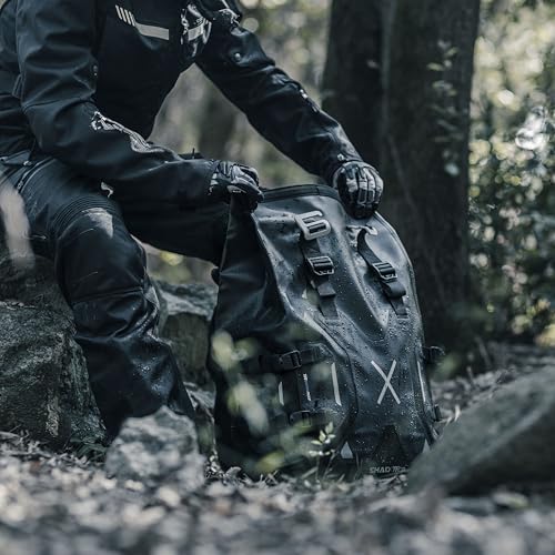 wasserdichte Satteltaschen Terra TR30 – IPX6 wasserdichte Abenteuer-Seitentaschen, 60L Kapazität, Doppelverriegelungssystem – Kompatibel mit 3P & 4P System, entworfen in Barcelona