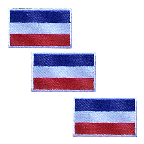 Toppa con bandiera olandese ricamata da 3 pezzi su...