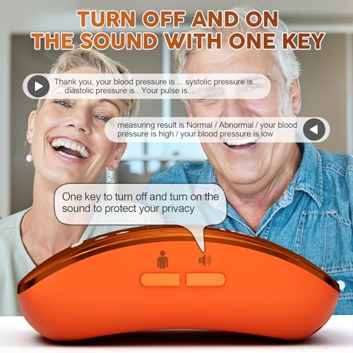Double Love CC-LED-ORANGE-WRIST Blood Pressure Monitor With Led Touch Screen -Adjustable Wrist Blood Pressure Cuff From 5.1 Inches To 9.3 Inches,Rechargeable Wrist Bp Monitor thumb #3