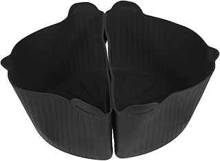 2個 キッチン調理道具 炊飯器ポットディバイダー 楕円形スロークッカーディバイダー スープクッカーインサート スロークッカーインサート キッチンシリコンインサート スロークッカーシ