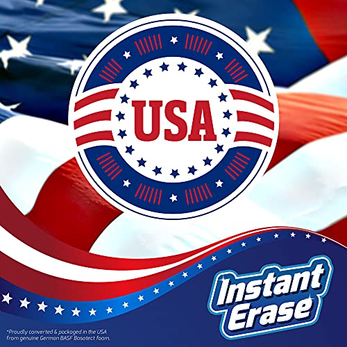 21 Pack Instant Erase XL Magic Cleaning Eraser Sponges - USA Converted and Packaged! Great for Bathtub, Floor Baseboard, and Walls. Multi-Surface Melamine Sponge Pads - Thumbnail 2