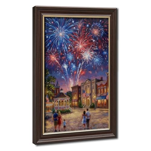 4th of July Decorations Independent Day Canvas Wall Art Patriotic