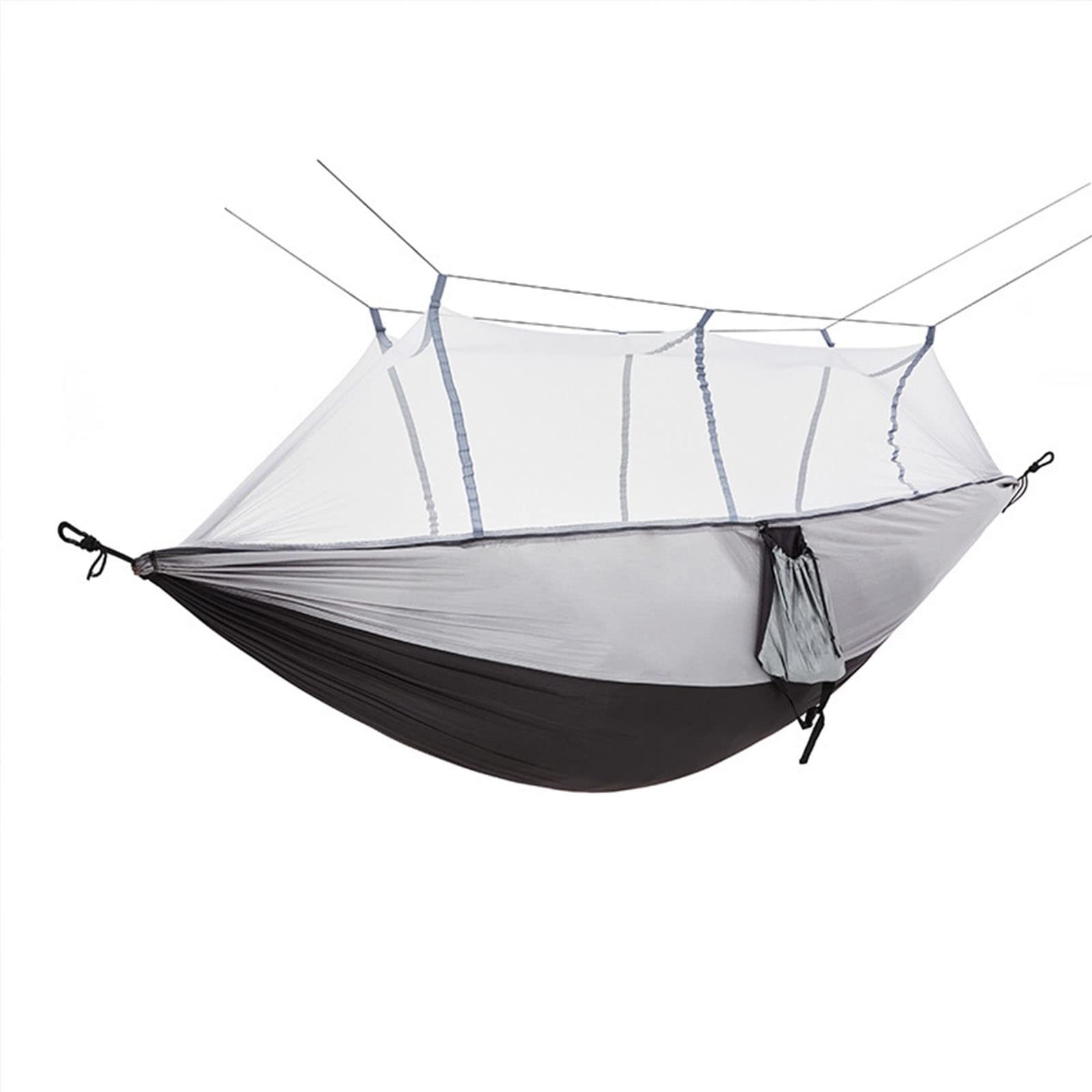 Hamaca de Ocio para Parque al Aire Libre, Equipo de Campamento de Campo, Hamaca de Malla de cinturón Engrosada