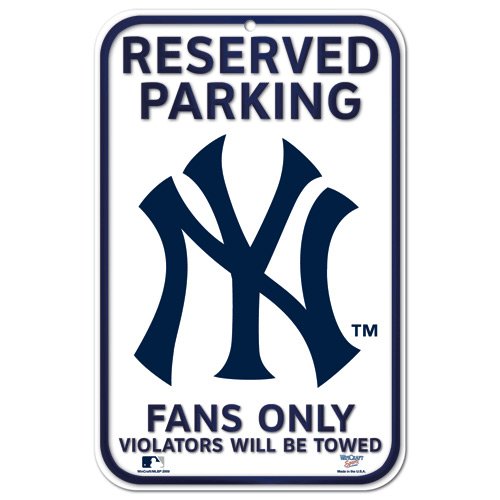 MLB Plastic Sign