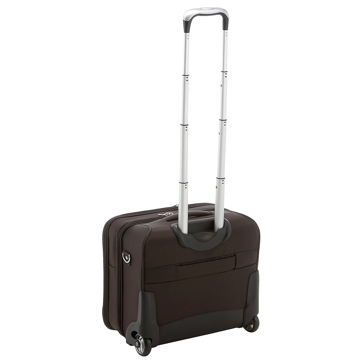 Business Trolley mit 2 Rollen & Teleskopgriff – robuster Aktenkoffer mit Schulterriemen & Laptopfach 17 Zoll | Pilotenkoffer mit Rollen für Damen & Herren | eleganter Business-Koffer für Büro & Reisen