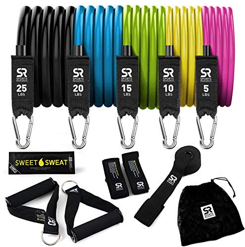 Sports Research Bandas de Resistencia de investigación Deportiva, Set Completo