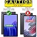 TECHGEAR 3 Pack Galaxy Tab A7 10.4" Screen Protectors (SM-T500 / SM-T503 / SM-T505 / SM-T509), Ultra CLEAR Screen Protector Guard Cover Designed for Samsung Galaxy Tab A7 10.4" 2022/2020