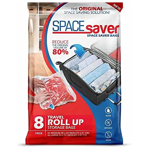 Spacesaver Premium Travel Roll-up Storage Bags Cover