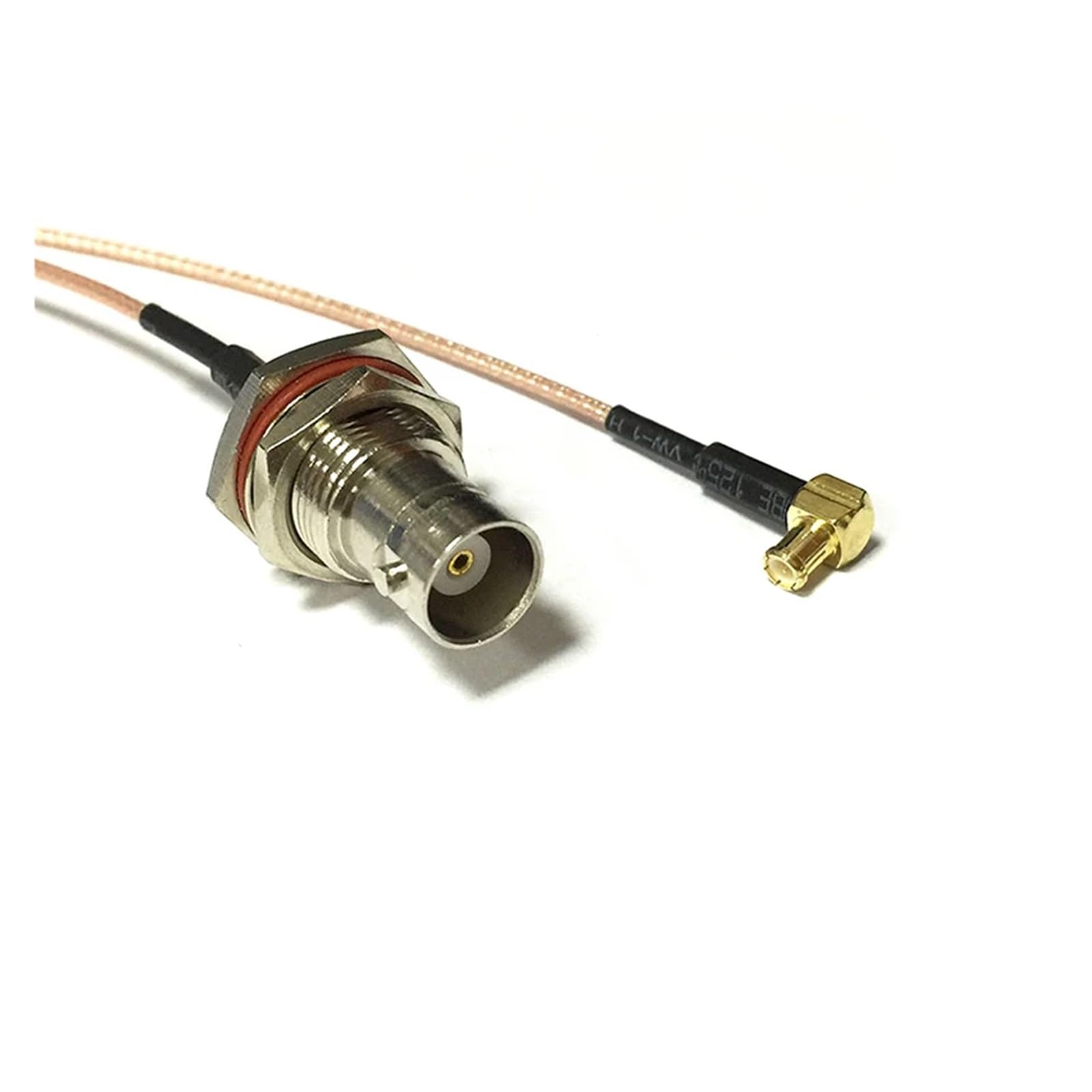 Câble MCX mâle à angle droit avec connecteur BNC femelle pour box internet et modem
