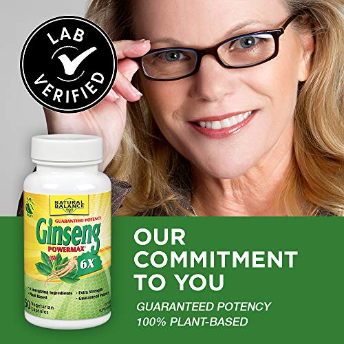 Natural Balance Ginseng PowerMax 6X Energy Formula #TOP16