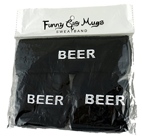 Funny Guy Mugs Beer Unisex Sweatband Set (3-Pack: 1 Headband & 2 Wristbands) #TOP7