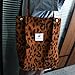 Husalsea Bolso Tote en Tela de Leopardo para Mujer Imagen de Husalsea Bolso Tote en Tela de Leopardo para Mujer
