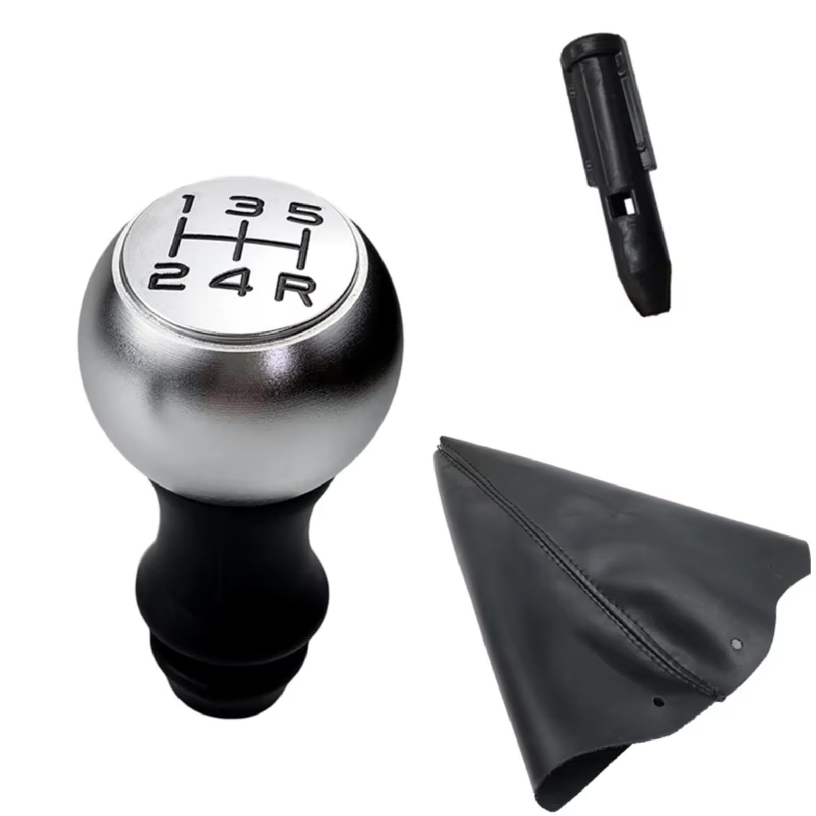 Hillar Type9 Car Gear Stick Knob For Peugeot 106 206 206Cc 207 307 308 408 607 608 Gear Shift Knob Lever Shifter(Type9)