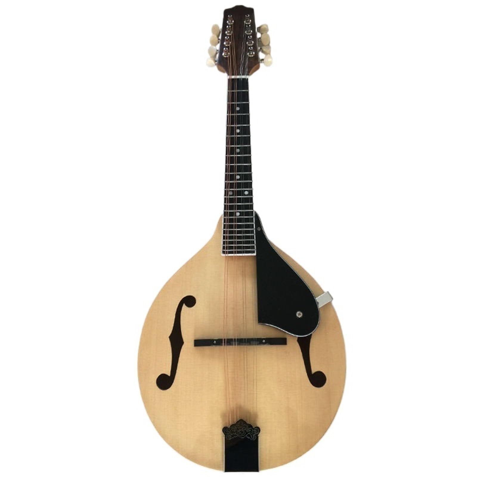 Mandolina Profesjonalny Instrument Gitara Typu F Mandolina Instrument Ośmiostrunowy Kompletny Zestaw