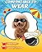 Lewondr Sonnenbrille für Hunde UV Schutzbrille, Hunde Winddichte & Antibeschlagbrille & Wasserdichter Hundebrille mit Einstellbar Gummiband für Kleine Hunde - Schwarz