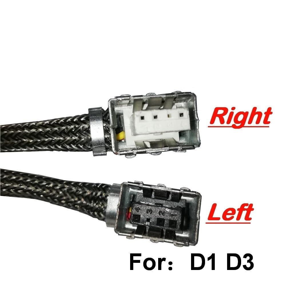 presa cablaggio auto Per Modulo HID 3Z921-01650 | 02650 3W921-11650 12650 Lampada allo xeno e ballast D1S D3S Cavo di collegamento Linea ad alta tensione(D1 D3 RIGHT)