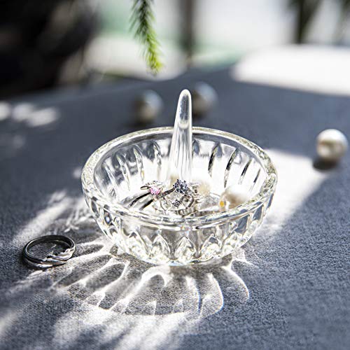 Image of H&D HYALINE & DORA Crystal Ring Holder Dish