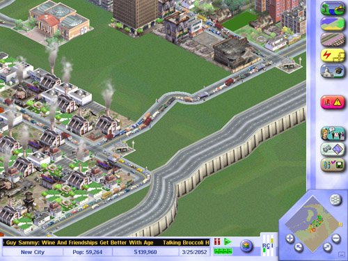 Sim City 3000 Édition Mondiale - PC - Version Française Avec Notice, Bon état