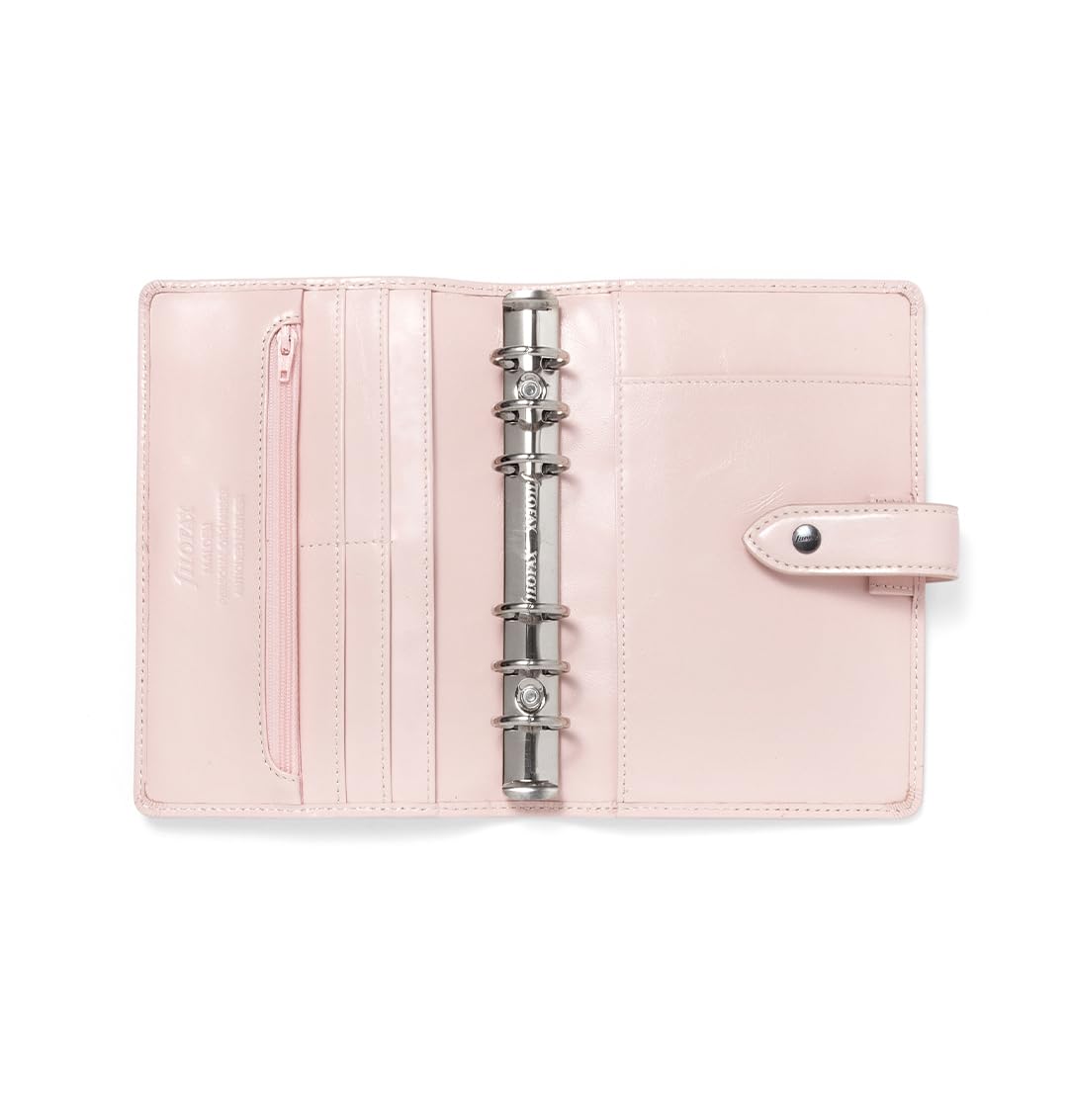 Filofax Malden Personal Leather Organiser - Pink - Image 3