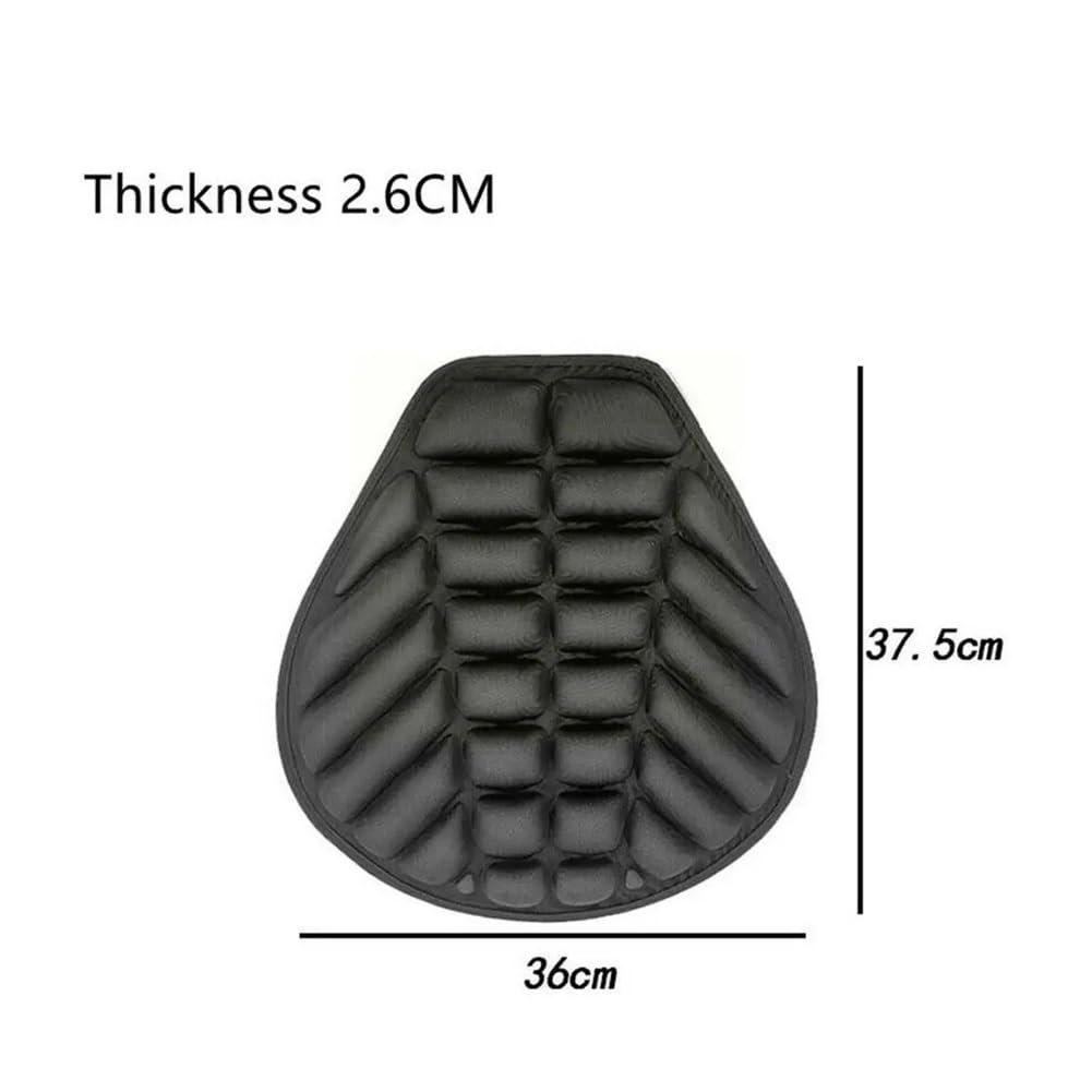 Cuscino Universale Motocicletta Cuscino Sedile In Gel 3D Comfort, Assorbimento Degli Urti All'ingrosso, Decompressione Dell'aria Per Motocicletta cuscino sedile
