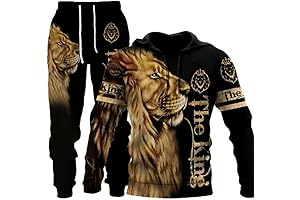 Animal Suit - Wolf & Lion 3D Hoodies & Pants
