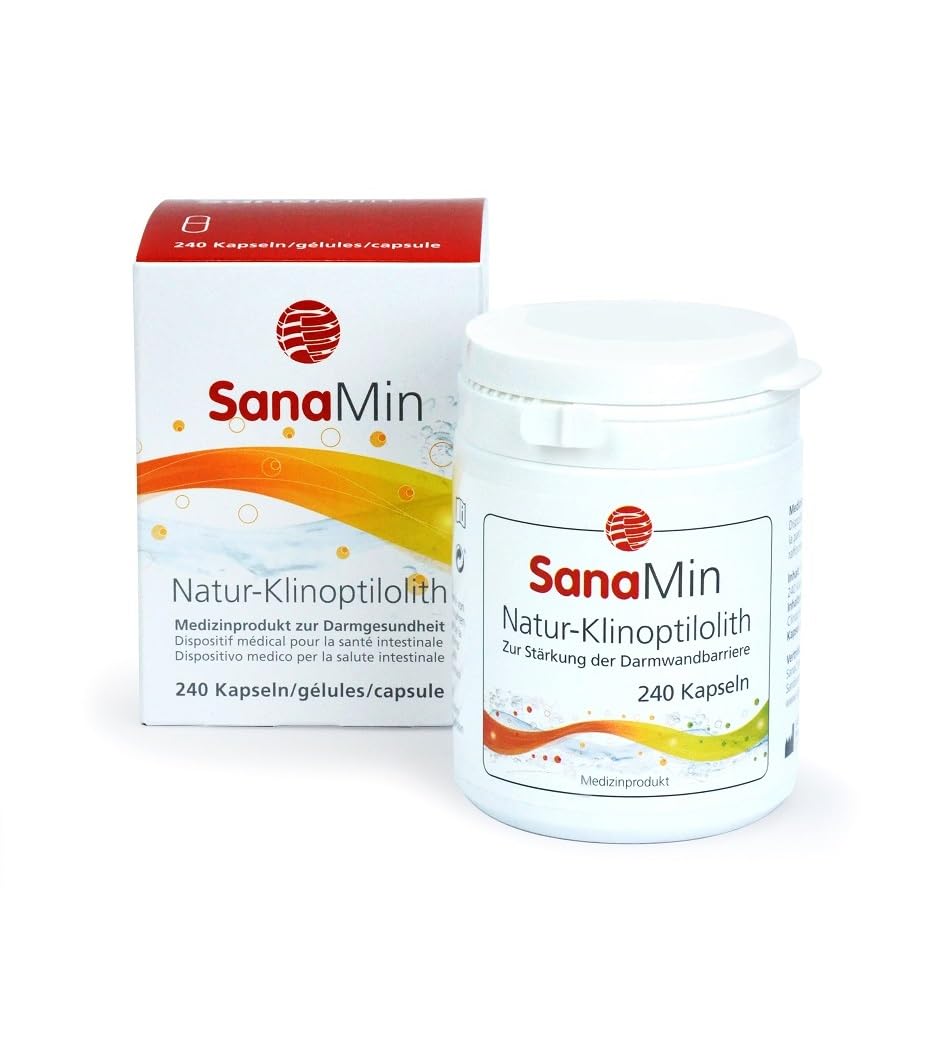 SanaMin - Zeolith Klinoptilolith - 240 Kapseln
