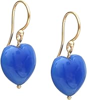 Vista 26 de Gempires Natural Heart Crystals Earring, Heart Gemstone, Energy Healing Crystals, Birthday, Gift for Her, Gemstone Jewelry Yaxaite