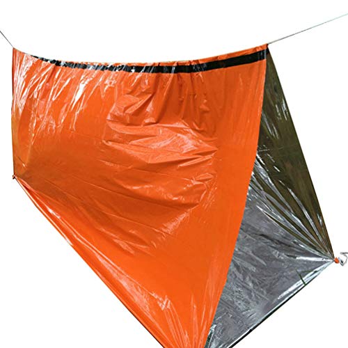 Saco de dormir para acampamento BESPORTBLE, saco de dormir de filme de alumínio, sacos para cobertor